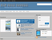 Tablet Screenshot of newbestgadget.com